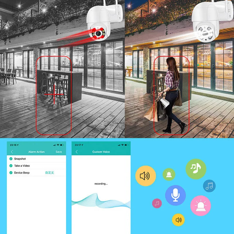 4K Wireless PTZ Camera