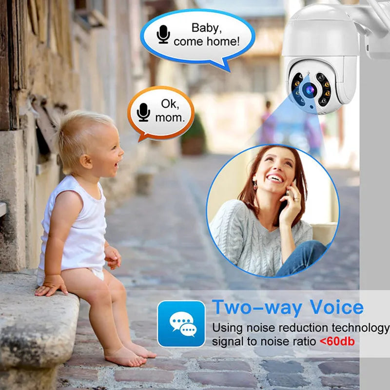 4K Wireless PTZ Camera