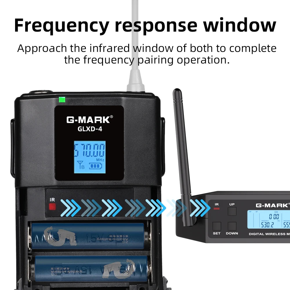G-MARK GLXD4 Wireless Microphone