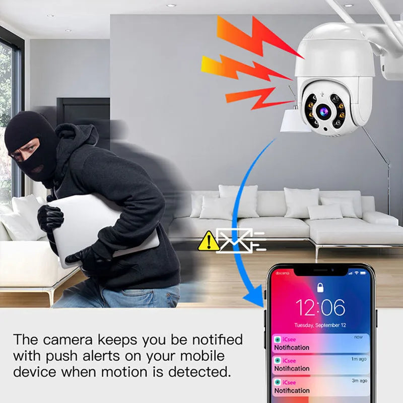 4K Wireless PTZ Camera