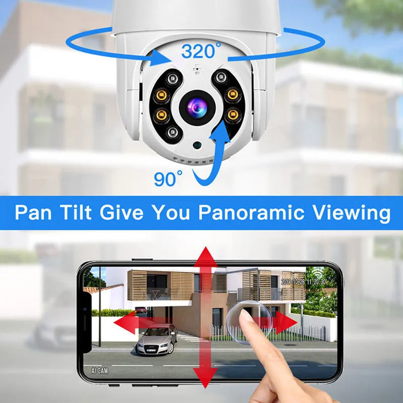 4K Wireless PTZ Camera