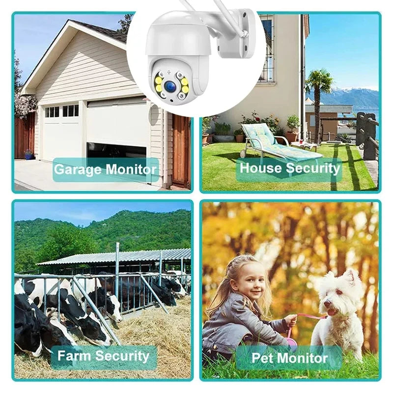 4K Wireless PTZ Camera