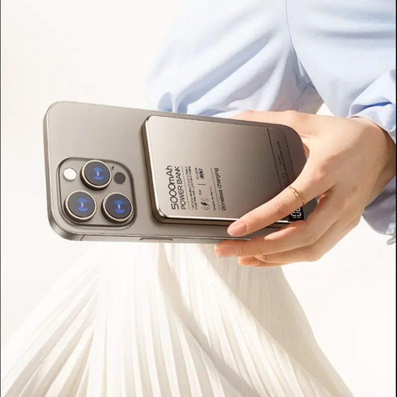 Magnetic Wireless Power Bank 10000mAh/5000mAh