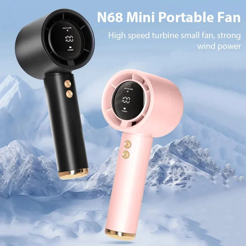 Mini Handheld Fan USB Fast Charging