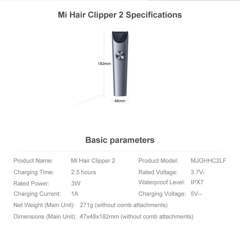 Mijia Hair Clipper 2