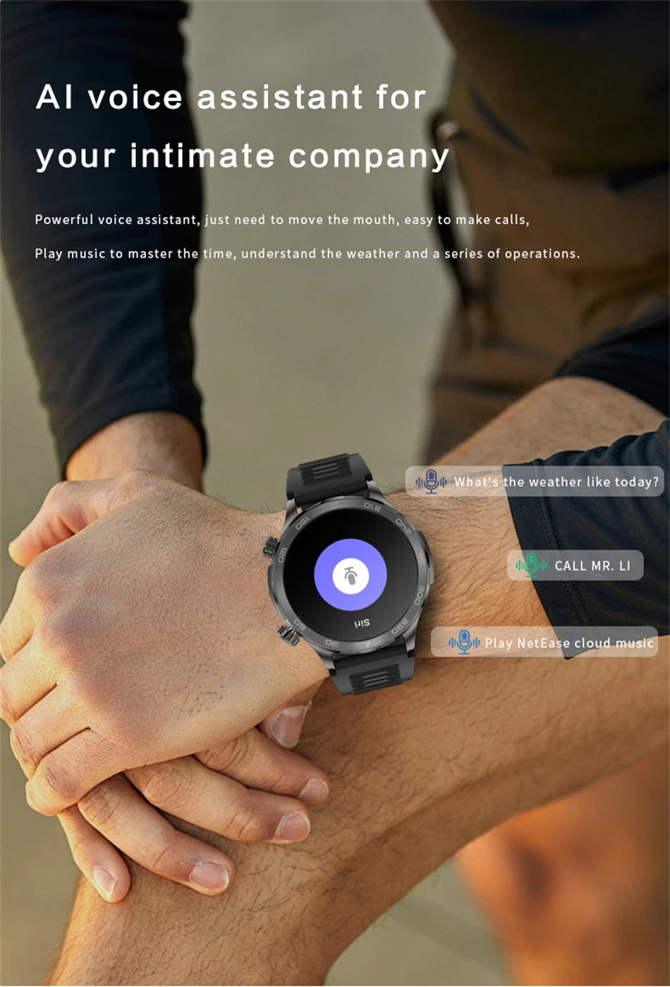 GPS Smart Watch AMOLED Screen