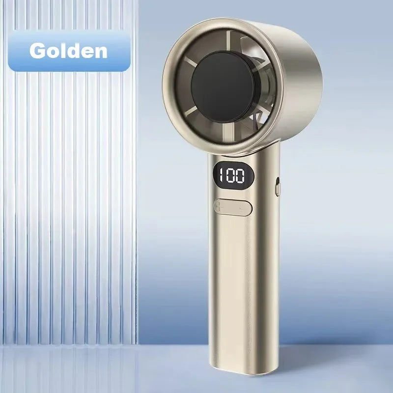 Mini Handheld Fan 4 Speeds Adjustment