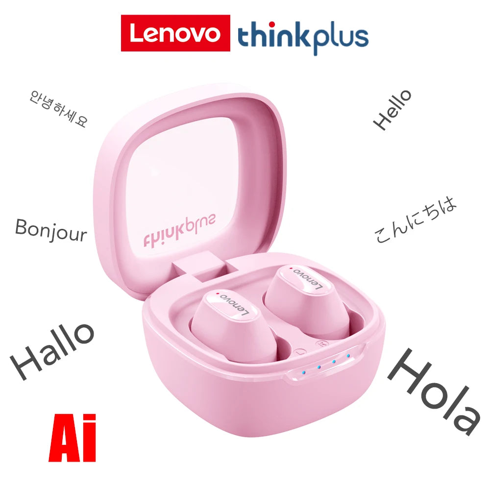Lenovo XT62 Wireless Earphone Bluetooth Waterproof Touch Control Low Latency HiFi Sport Earbuds APP AI Translator Headset