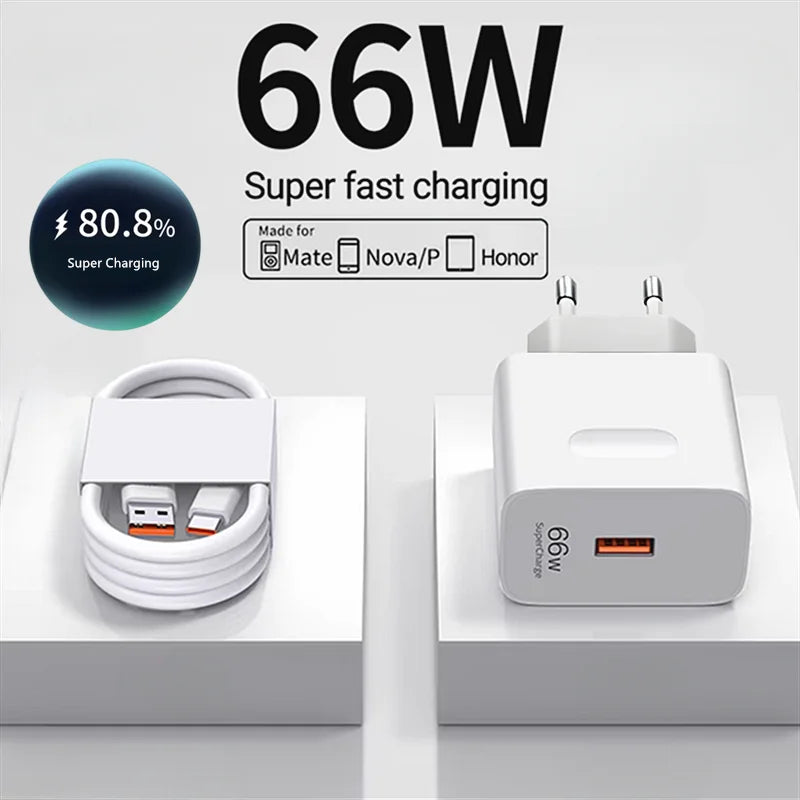 66W Huawei Fast Charging Cable