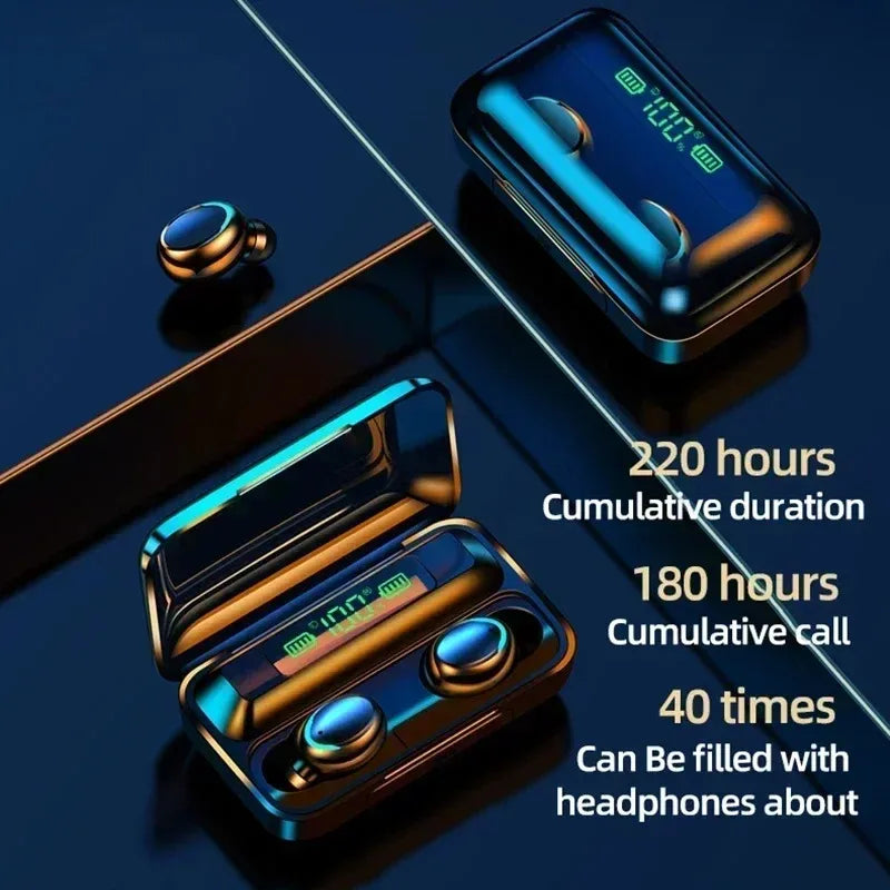 TWS F9-5 Bluetooth Earphones