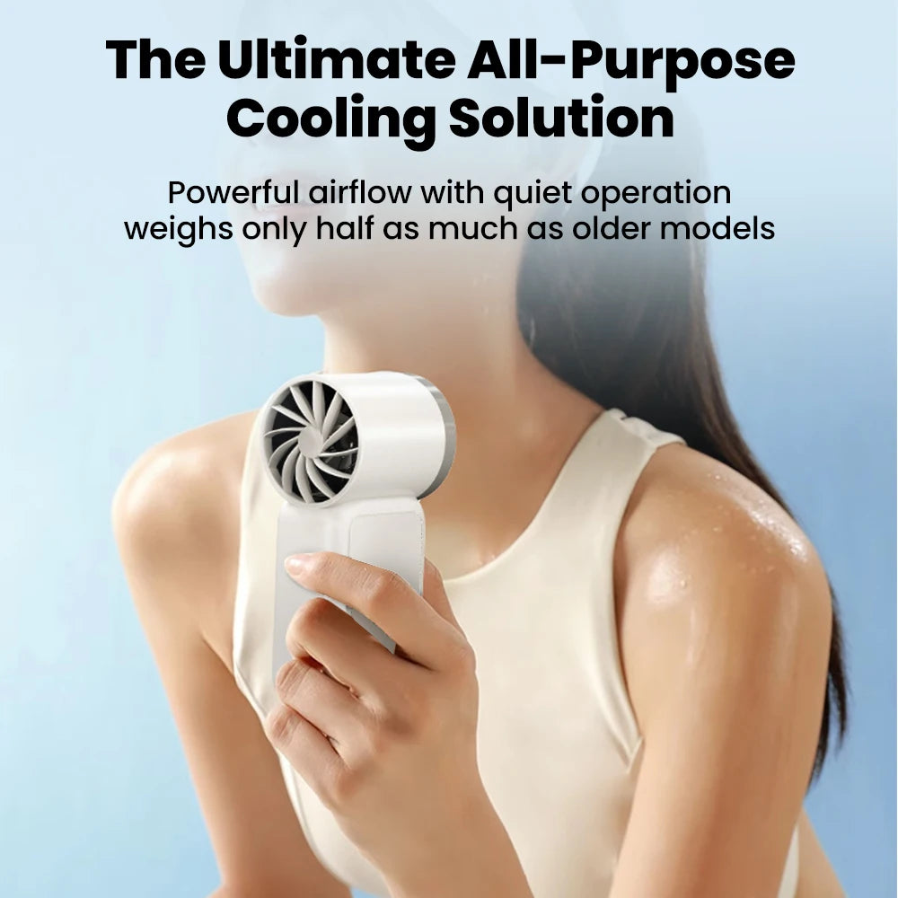 Portable Handheld Mini Fan 5 Speed Adjustment