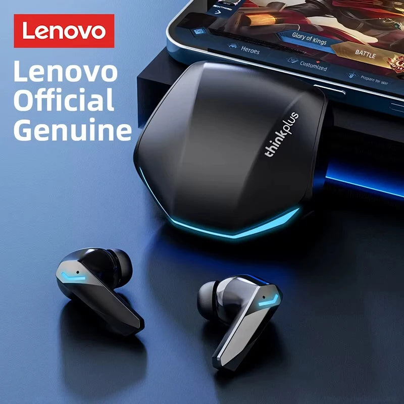 Choice Lenovo GM2 Pro Earphone Bluetooth 5.3 Headphones with Mic 9D Stereo Pro 6 Earbuds Dual Modes Music Game Wireless Headset