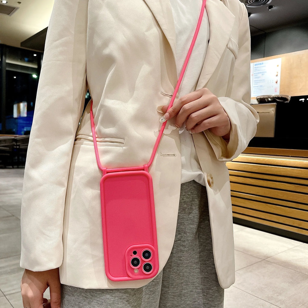 Crossbody Phone Case with Lanyard