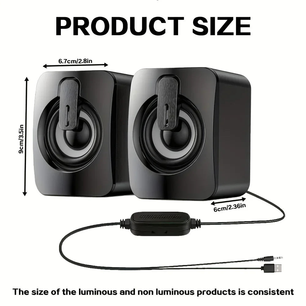 HIFI PC Sound Box LED