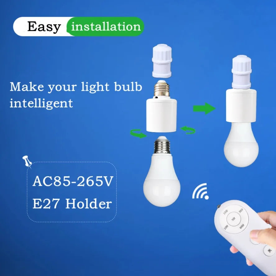 E27 60W Wireless Timer Switch