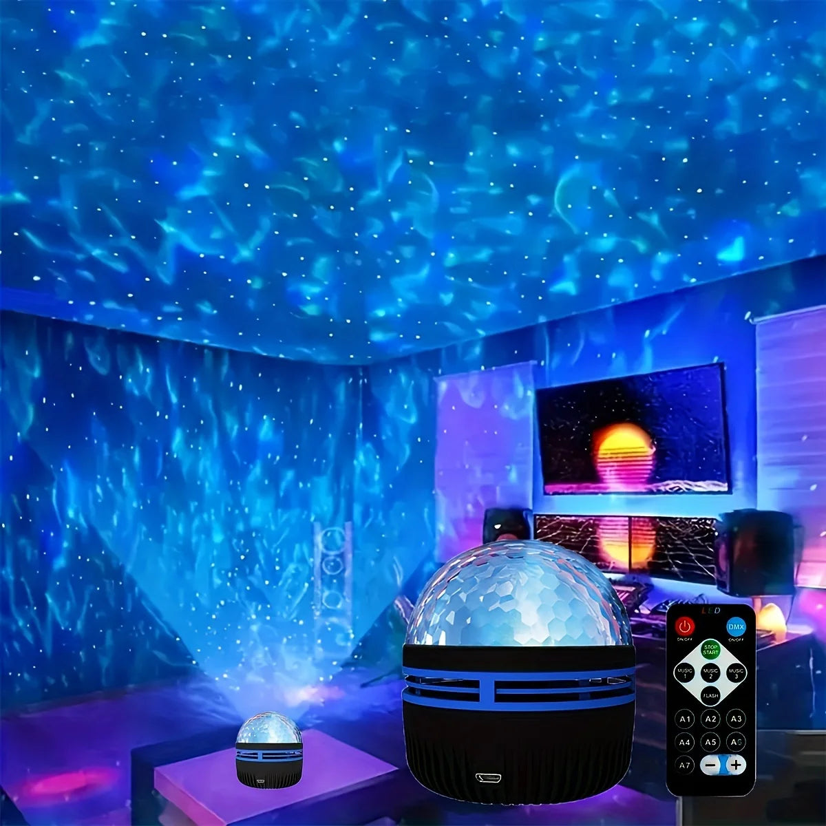 LED Galaxy Projector RGB