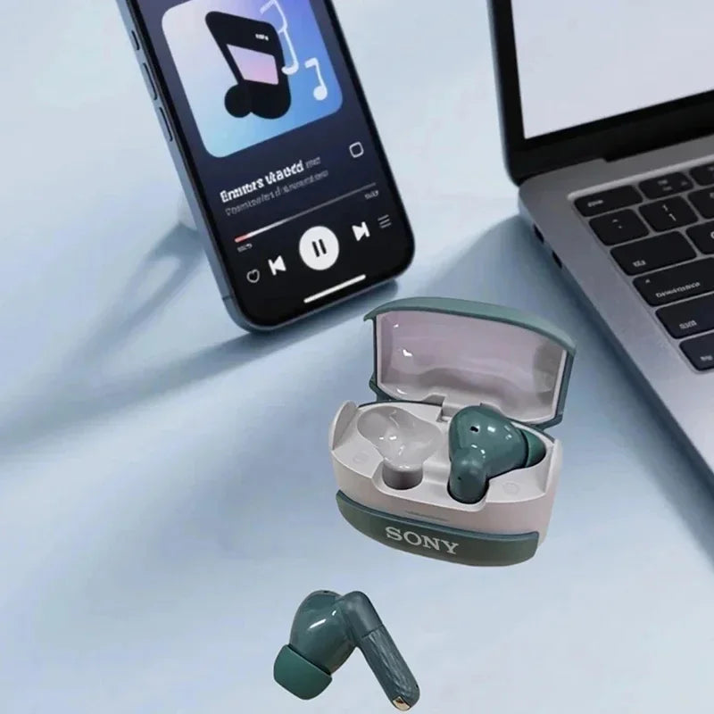 Sony Wireless Headphones Bluetooth Headset Charging Earbuds for IPhone Xiaomi Noise Reduction Earphones Sport With Mi