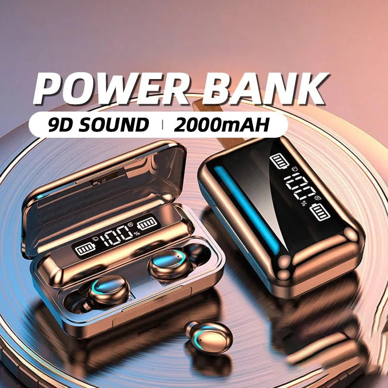 TWS F9-5 Bluetooth Earphones