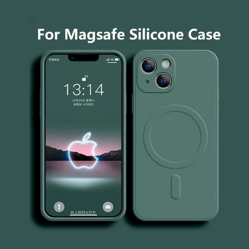 Magsafe Magnetic Silicone Case