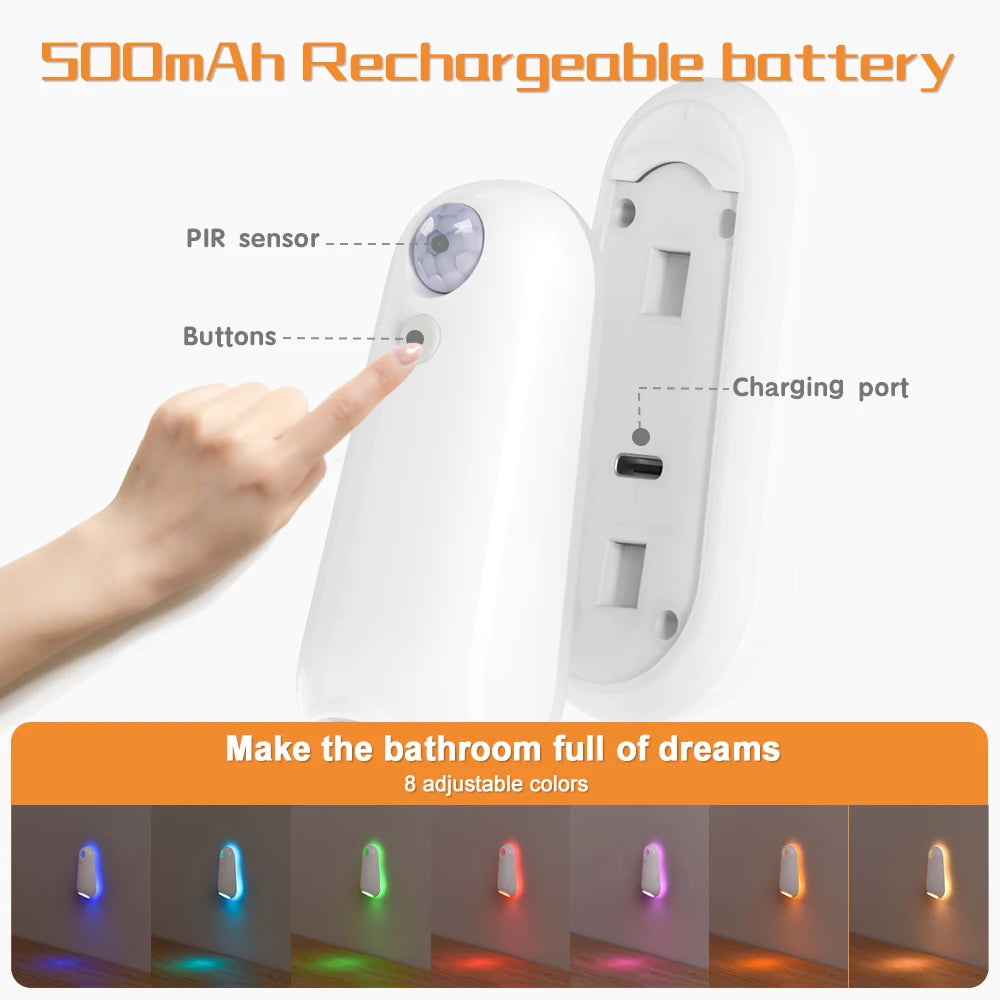 LED Smart Motion Sensor Night Light