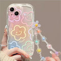 Flower Bracelet Wrist Chain Case