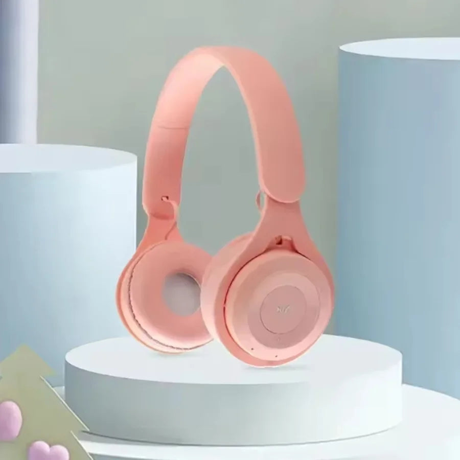 Macarone Wireless Bluetooth Headphones With Microphone Sound Insulation Gaming Earphone Hifi Bass Earbuds Blutooth5.3 Hedset