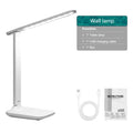 Double Head Desk Lamp with Fan