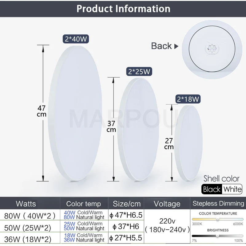 Smart Ceiling Lamp LED