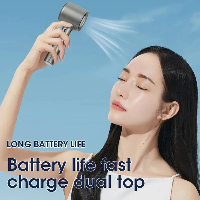 Mini Handheld Fan 4 Speeds Adjustment