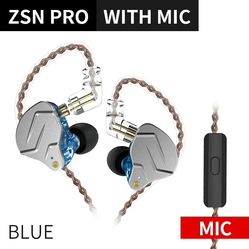 KZ ZSN PRO Hybrid Earphones