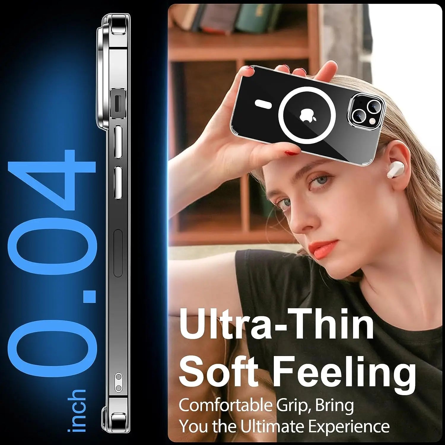 Ultra Slim Magnetic Clear Case