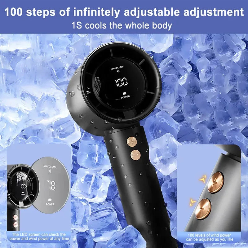 Mini Handheld Fan USB Fast Charging