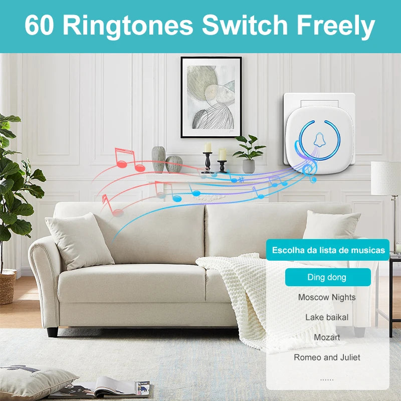 Wireless Doorbell 300M