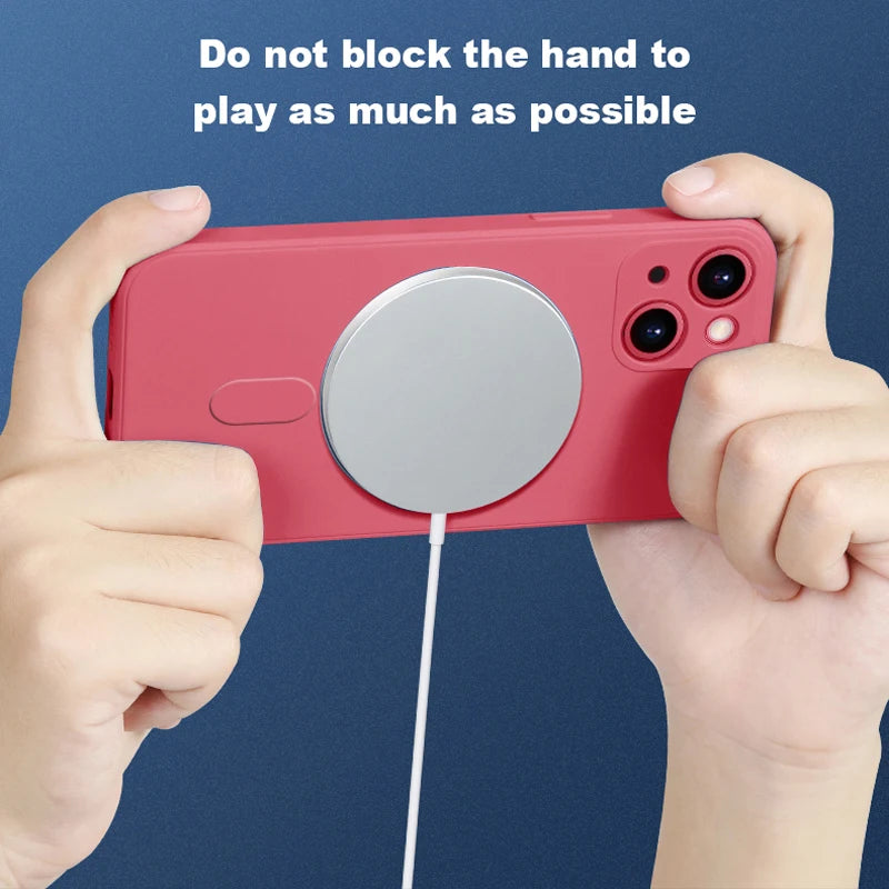 Magsafe Magnetic Silicone Case