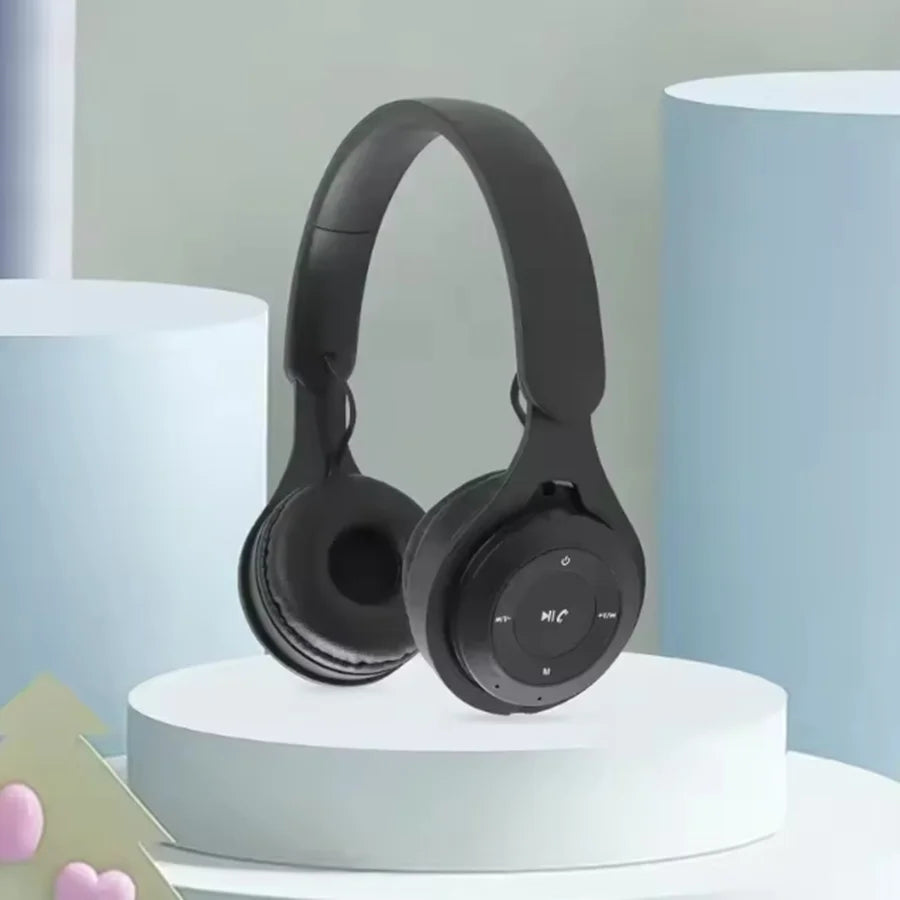 Macarone Wireless Bluetooth Headphones With Microphone Sound Insulation Gaming Earphone Hifi Bass Earbuds Blutooth5.3 Hedset