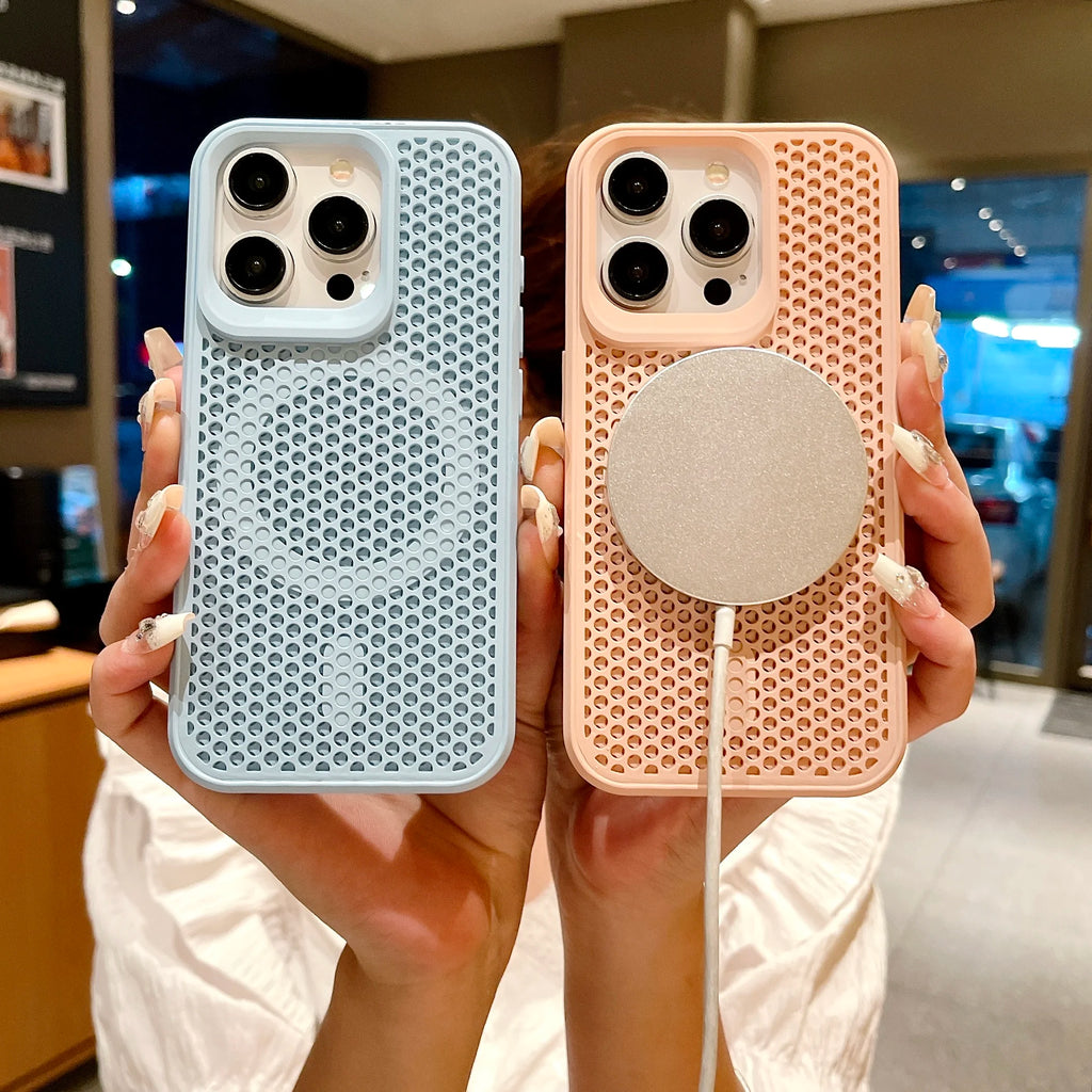 Heat Dissipation Mesh Case