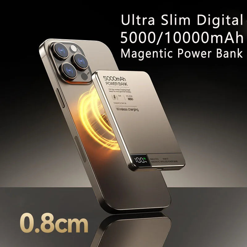 Magnetic Wireless Power Bank 10000mAh/5000mAh