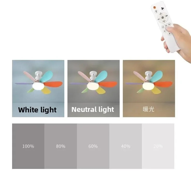 LED 40W Socket Ceiling Fan with Light