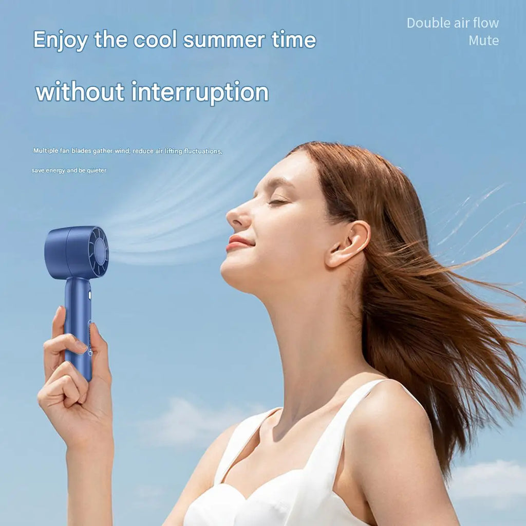 Turbo Handheld Small Fan Mini Outdoor Lightweight