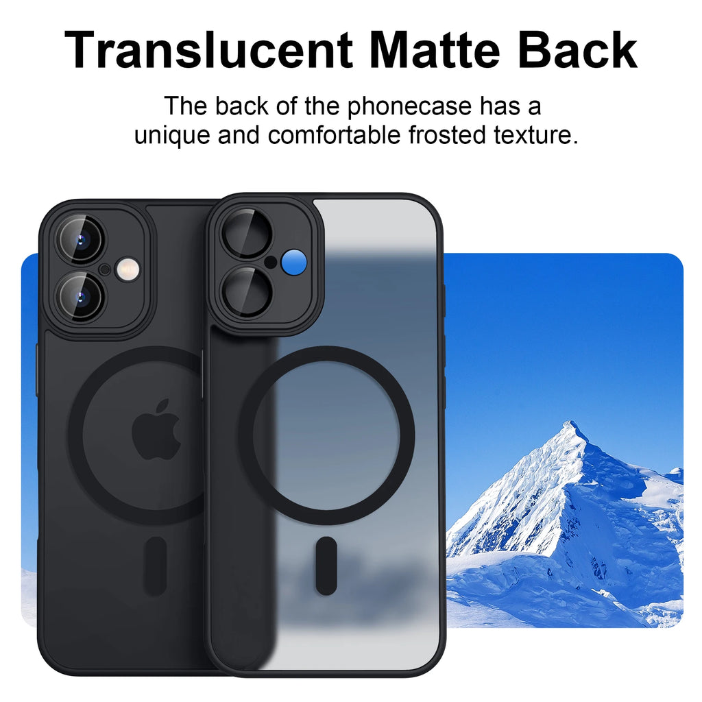 Magnetic Matte Armor Case