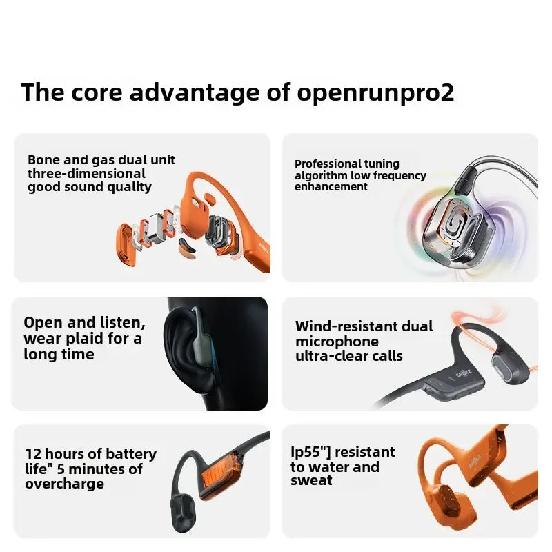 SHOKZ OpenRun Pro 2 Bone Conduction