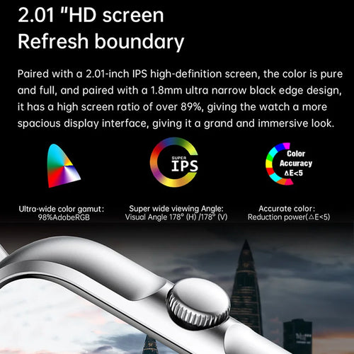 2.01" Bluetooth Call Smartwatch