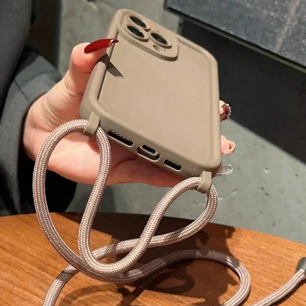 Crossbody Phone Case with Lanyard