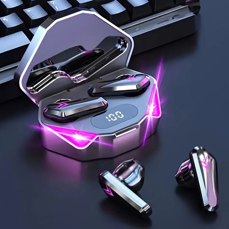 X15 LED Display Gaming Earbuds