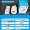 E27 60W Wireless Timer Switch