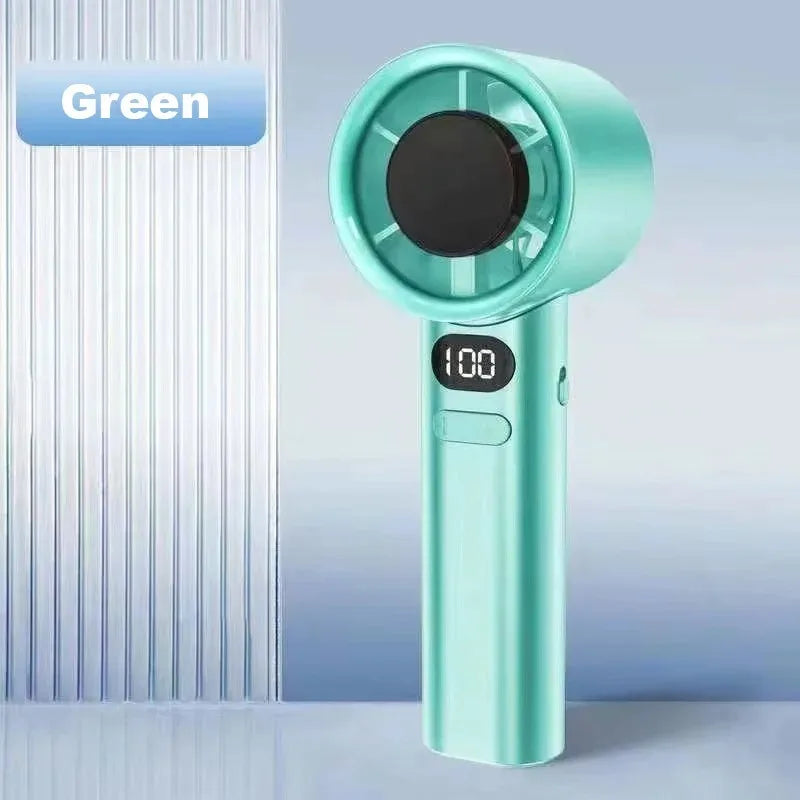 Mini Handheld Fan 4 Speeds Adjustment