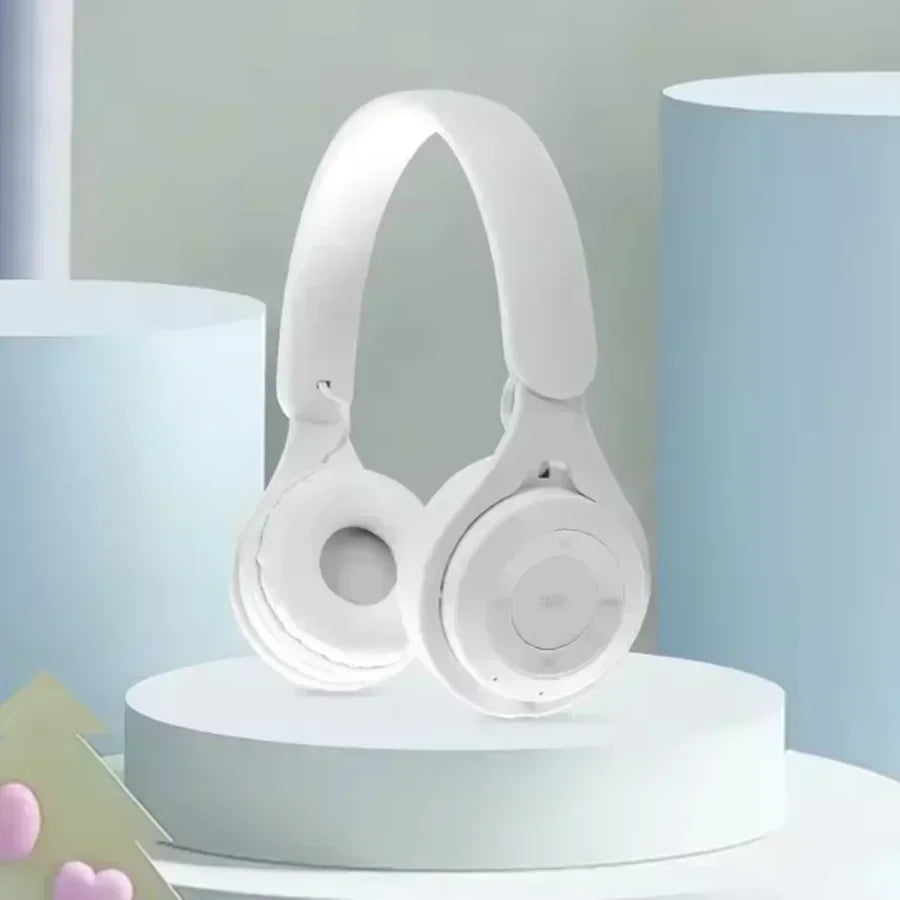 Macarone Wireless Bluetooth Headphones With Microphone Sound Insulation Gaming Earphone Hifi Bass Earbuds Blutooth5.3 Hedset