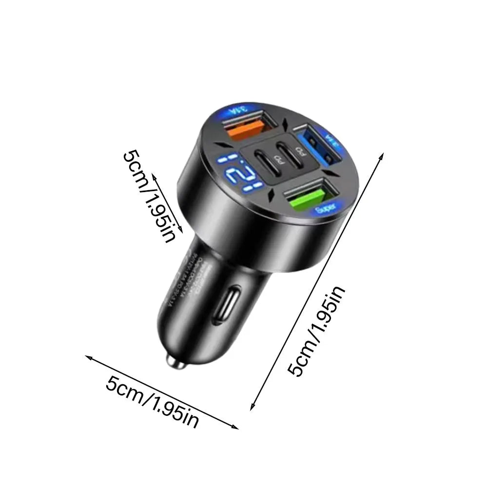 250W 5 Ports Car Charger