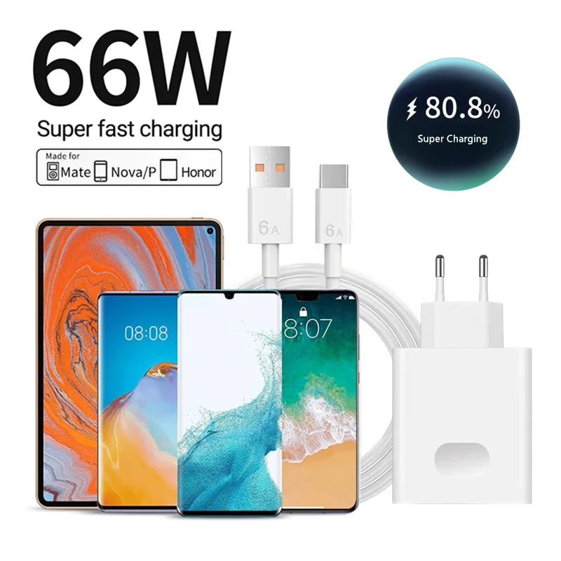 66W Huawei Fast Charging Cable