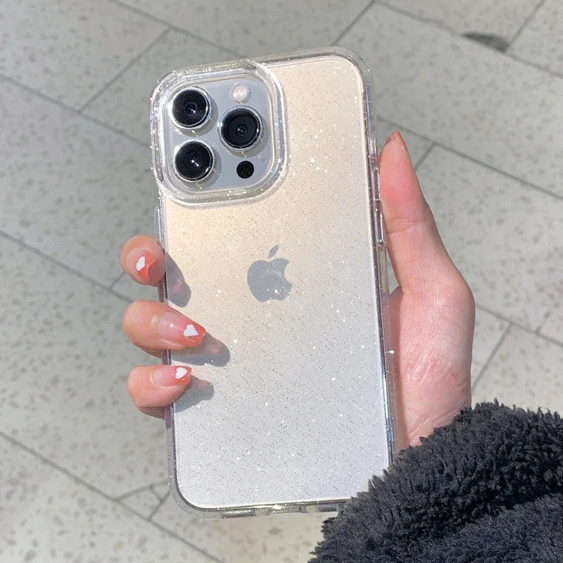 Glitter Bling Clear Case